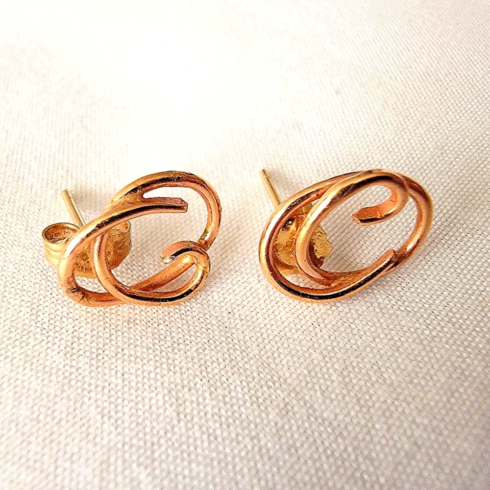 14 K Gold Earrings